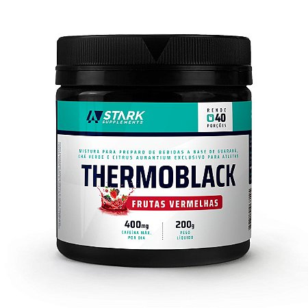 Thermoblack 0 G Termogenico Em Po Stark Supplements Stark Supplements