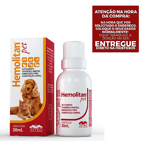 Hemolitan Pet Vetnil 30ml