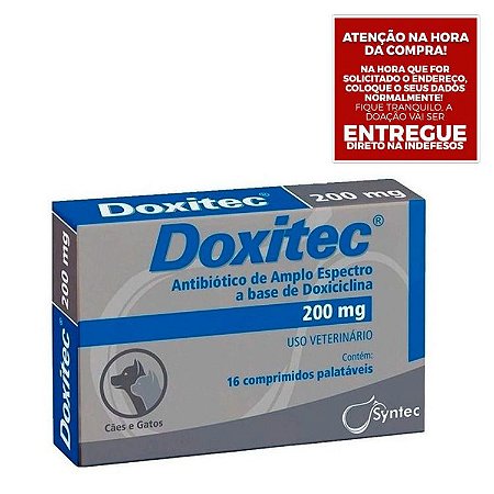 Doxitec Syntec 200mg 16 Comprimidos