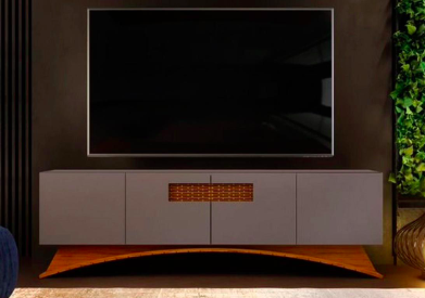 Rack Avulso até 70" Cinza