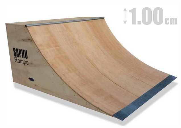 rampa de skate modelo quarter pipe de madeira preço 1.00 Fábrica - SAPHU  RAMPS - Skate Modules