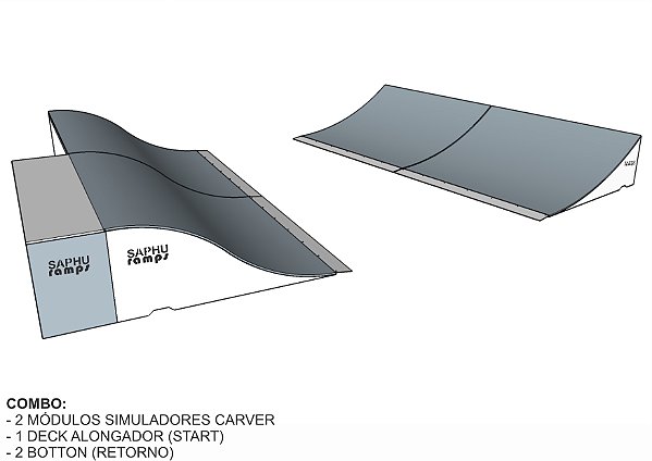 COMBO "PIPELINE" CARVER SIMULADOR (5 MÓDULOS)