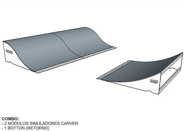 COMBO "JAWS" CARVER SIMULADOR (3 MÓDULOS)