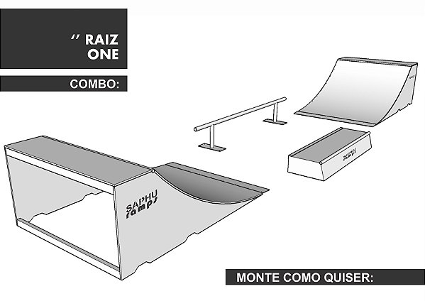 COMBO "RAIZ ONE" (4 MÓDULOS )