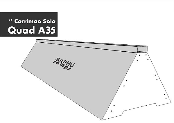 CORRIMÃO "QUAD A35" (Coping Retangular)