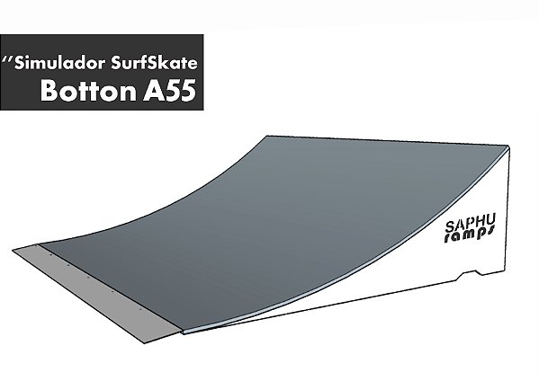 SIMULADOR SURFSKATE "BOTTON A55" Retorno (Obstáculo)