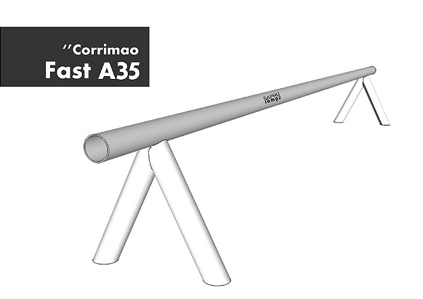 CORRIMÃO FIXO "FAST A35" (Tubolar) Metal