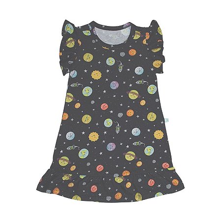 Vestido BioBaby Kids Sistema Solar