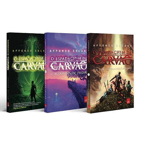 Kit O Espadachim de Carvão - 3 livros