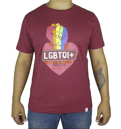 Camiseta LGBTQI+ #NÓSSIM