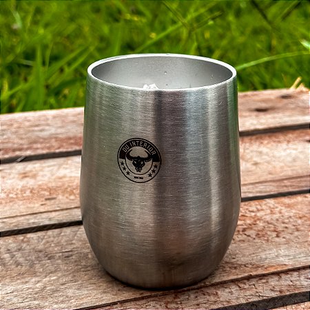 Cuia DU INTERIOR Para Tereré 350ml Térmica Inox
