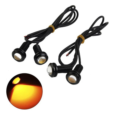 Luz De Grade Kit 4 Unidades Ambar