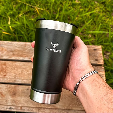 Copo Térmico DU INTERIOR 473ml Personalizado - Preto