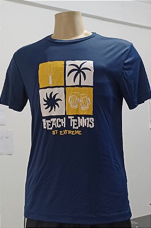 Camiseta Masculina Beach Tennis Dry Fit Poliamida Life Style
