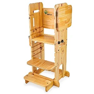 Torre de Aprendizagem Multi - Madeira de Brincar