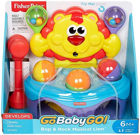 Martela Leãozinho da Fisher Price - Caixa Mágica - Aluguel de Brinquedos e  Itens pra Bebês