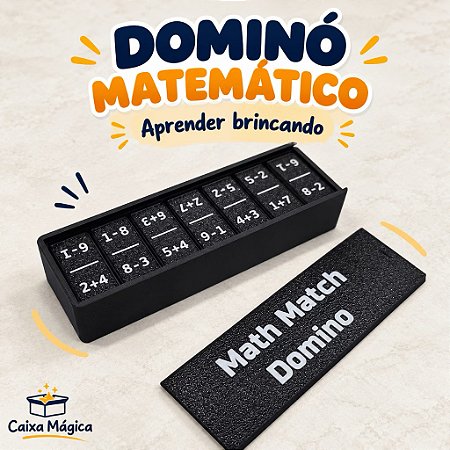 Dominó Matemático Math Match Educativo