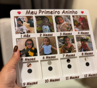 Porta-retrato Magnético | Meu Primeiro Aninho