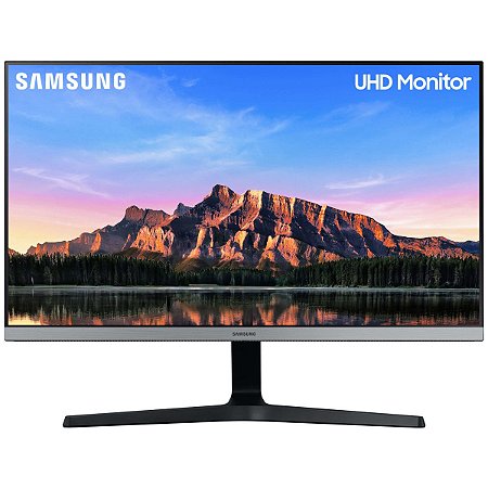 Monitor Samsung Uhd 28" 4K, Hdmi, Display Port, Freesync, Preto, Série Ur550 - Lu28R550Uqlmzd [F018]