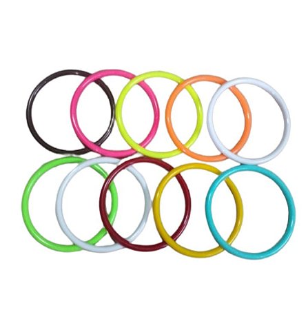 Argolas para Calopsita 10 cm - 10 Unidades