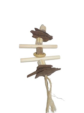 Brinquedo Natural para Calopsita e Roedores