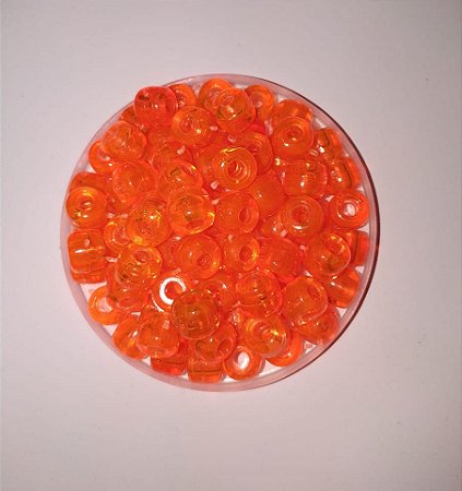 Miçanga Laranja Cristal