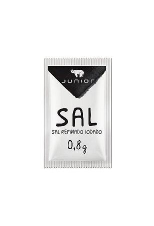 Sal Refinado Iodado Junior 8g