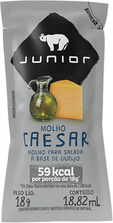 Molho Caesar - Junior Sachê 18g/18ml