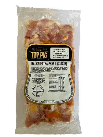 Bacon Extra Pernil em Cubos