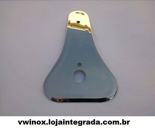 Espelho Capô Dianteiro Fusca 1972 Em Diante. Inox.