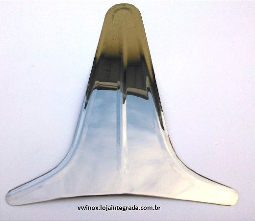 Espelho Inox Tampa Motor Fusca 1972 Em Diante