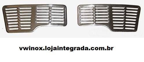 Grade Tampa Do Motor Fusca ( Par )
