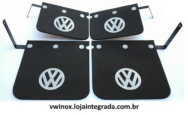 Para Barro Fusca Preto ( Kit 4 Peças )