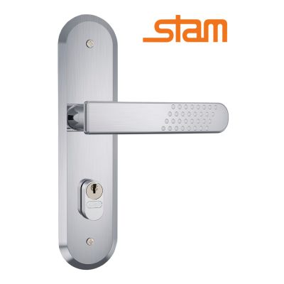 FECHADURA STAM 40MM 1801/21 CROMADA EXTERNA PARA PORTAS ABRIR