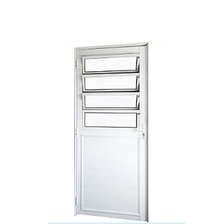 Porta Basculante Lambri Alumínio Branco Linha Magnum Atlântica