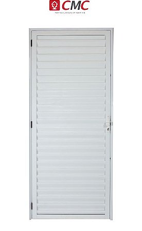 PORTA PALHETA ALUMÍNIO BRANCO - LINHA NORMATIZADA CMC ESQUADRIAS