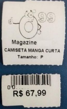 500 Etiquetas Tag Cartão, Já Impressas, P/ Roupas, Confecção