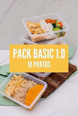 PACK BASIC 1.0 - 10 PRATOS