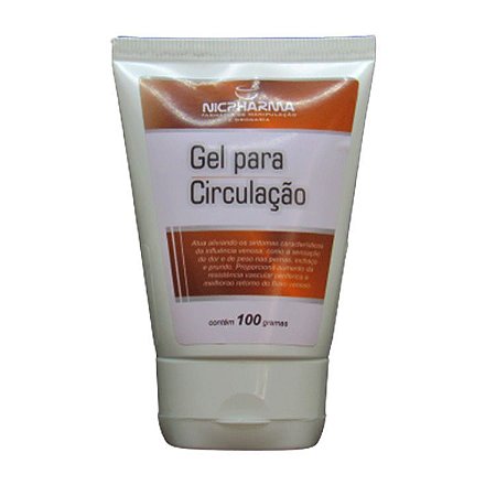 Gel para Circulação das Pernas 100gr Nicpharma