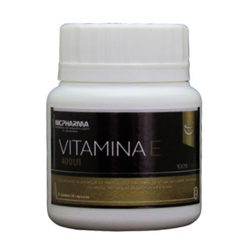 Vitamina E 400Ui 30 cápsulas Nicpharma