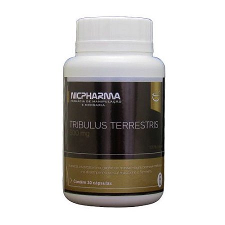 Tribulus Terrestris 500mg 60 cápsulas Nicpharma