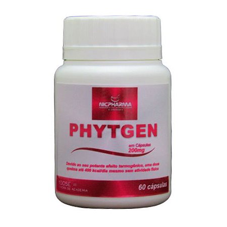 Phytgen 200mg 60 cápsulas Nicpharma