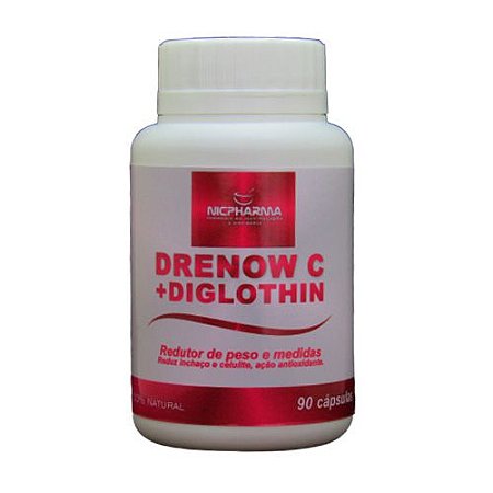 Drenow C 340mg + Diglothin 140mg 90 cápsulas Nicpharma