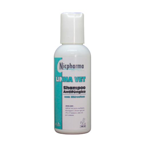 Shampoo Antifúngico 100ml Vet Nicpharma