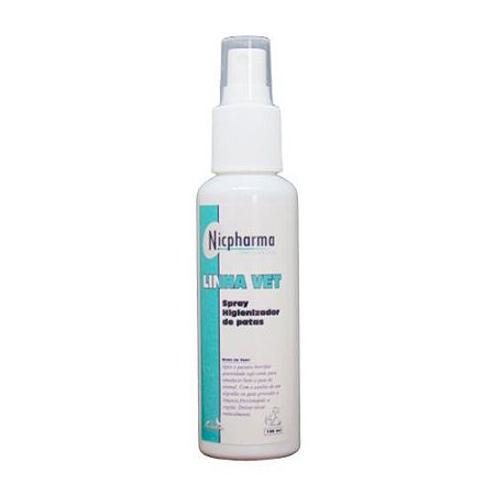 Spray Higienizador de Patas 100ml Vet Nicpharma