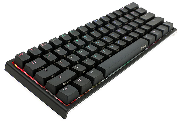 Teclado Mecânico Ducky Channel One 2 Mini RGB 60% Backlit Cherry Brown