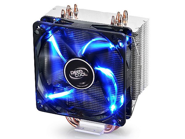 Cooler Para Processador DeepCool Gammaxx 400 Blue Bssic - DP-MCH4-GMX400P-BL