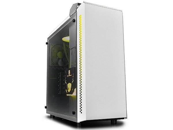 Gabinete Gamer Gamerstorm  Baronkase Liquid WH - DP-MATX-BNKSWH-LQD