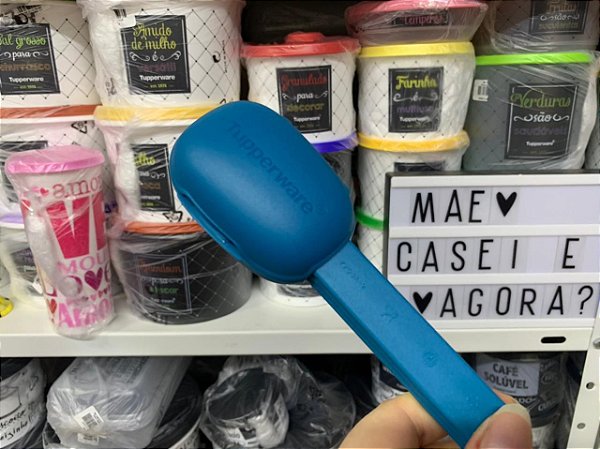 Kit 4 Peças Talheres com Case Azul