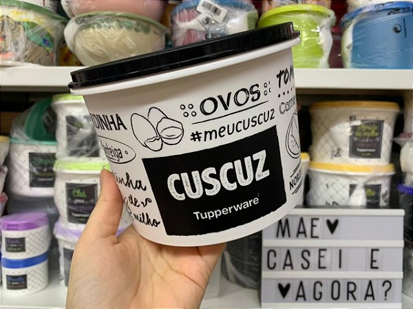 Tupper Caixa Cuscuz PB 1 kg / 1,7 l